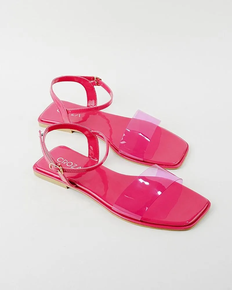 Vinyl Strap Sandals