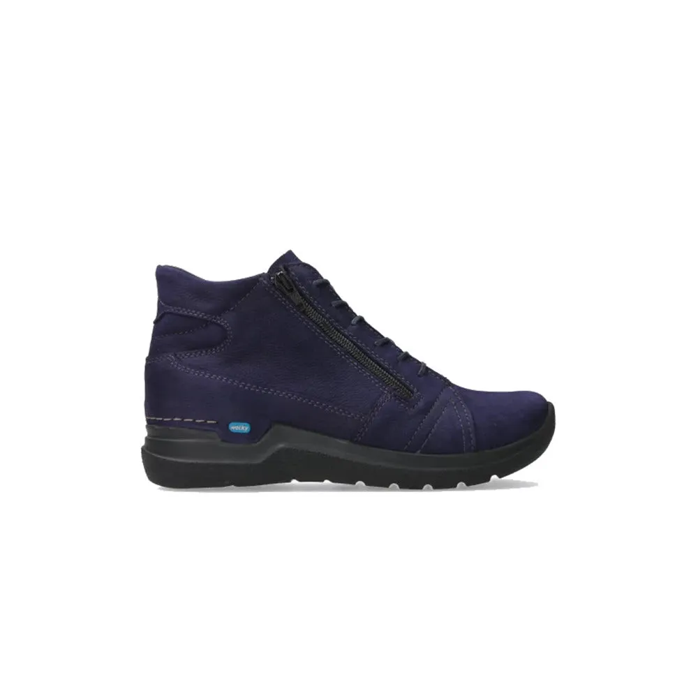 WOLKY WHY ANTIQUE NUBUCK PURPLE - WOMENS